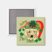 St Patricks Day Goldendole Magneet (Voorkant / Achterkant)