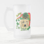 St Patricks Day Goldendole Matglas Bierpul (Links)