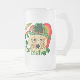 St Patricks Day Goldendole Matglas Bierpul