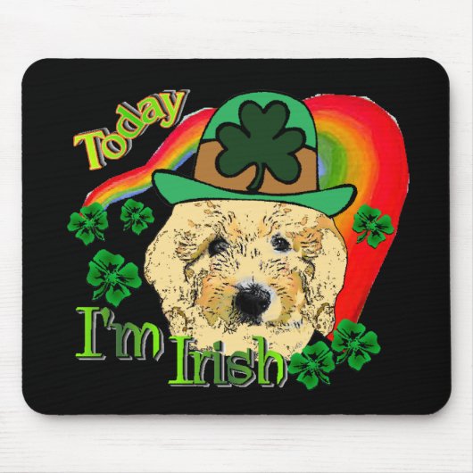 St Patricks Day Goldendole Muismat (Voorkant)