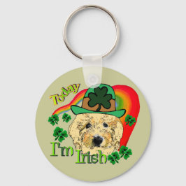St Patricks Day Goldendole Sleutelhanger