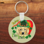 St Patricks Day Goldendole Sleutelhanger (Voorkant)