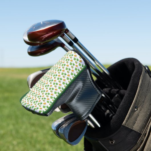 St. Patrick's Day Golf Club Hoesje Golfheadcover (Insitu)