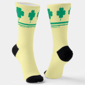St. Patrick's Day Golf League Clover Crew Soksen Sokken (Gebogen)