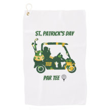 St. Patrick's Day Golf Par T-shirt Monogramed