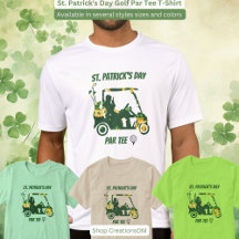 St. Patrick's Day Golf Par Tee T-shirt