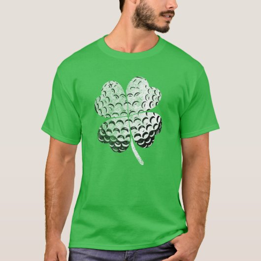 St. Patricks Day Golf Shamrock Golf St Patricks Da T-shirt (Voorkant)