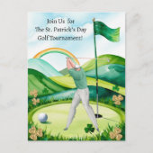St. Patrick's Day Golf Toernooi Uitnodiging (Voorkant)