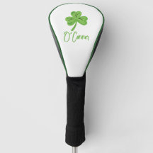 St. Patrick's Day Golfer Aangepaste Sportieve Sham
