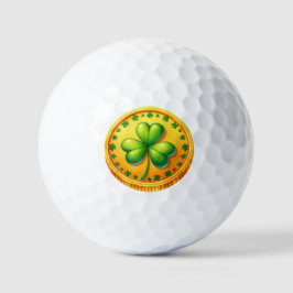 St Patrick's Day - Gouden Munt Golfballen