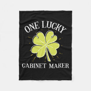St. Patrick's Day Grafisch voor een kastmaker Eén Fleece Deken