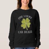 St Patrick's Day Graphic voor een autodealer One L Trui (Voorkant)