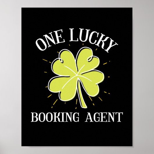 St Patrick's Day Graphic voor een boekingsagent On Poster (Voorkant)