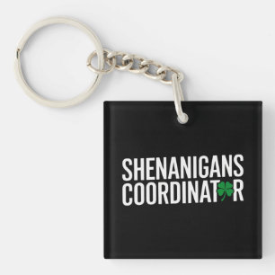 St. Patrick's Day-grapjurkator Sleutelhanger