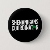 St. Patrick's Day-grapjurkcoördinator Ronde Button 5,7 Cm (Voorkant)
