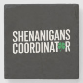 St. Patrick's Day-grapjurkcoördinator Stenen Onderzetter (Voorkant)