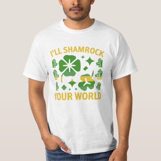 St. Patrick's Day Grappig T-shirt (Voorkant)