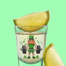 St. Patrick's Day Grappige Leprechaun Barbell Gym