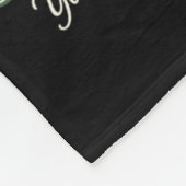 St. Patrick's Day Grappige Mgrapher Borstbeeldvorm Fleece Deken (Hoek)