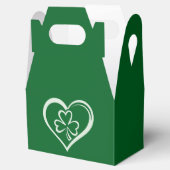 St. Patrick's Day Grappige Shamrock Hart Iers Bedankdoosjes (Geopend)