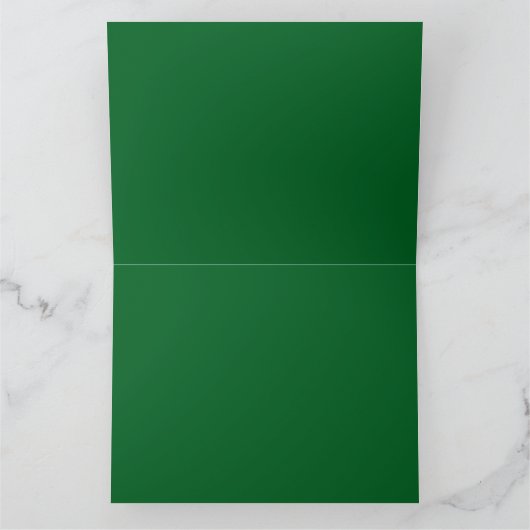 St. Patrick's Day Grappige Shamrock Hart Iers Kaart (Binnen)