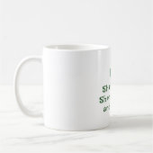St. Patrick's Day, Grappige tekst Shamrock, Shenan Koffiemok (Links)