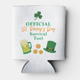 St. Patrick's Day Grappige tekst, survival tool Blikjeskoeler