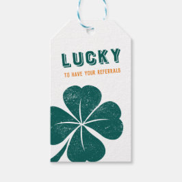 St Patrick's Day Green and Oranje Realtor Pop by Cadeaulabel