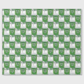 St. Patrick's Day Green Beer Cadeaupapier (Vlak)
