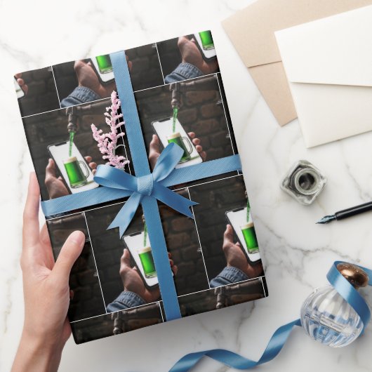 St. Patrick's Day Green Beer Cadeaupapier (Geschenken)