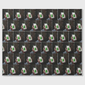 St. Patrick's Day Green Beer Cadeaupapier (Vlak)