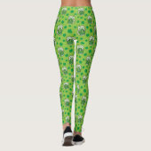 St Patrick's Day Green Beer Pattern Leggings (Achterkant)