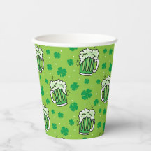 St Patrick's Day Green Beer Pattern