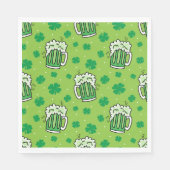 St Patrick's Day Green Beer Pattern Servetten (Voorkant)