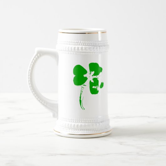 St. Patrick's Day Green Clover - Beer Cup Bierpul (Links)