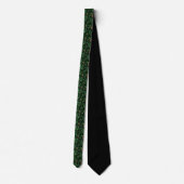 St. Patrick's Day Green Clover Custom Necktie Stropdas (Achterkant)