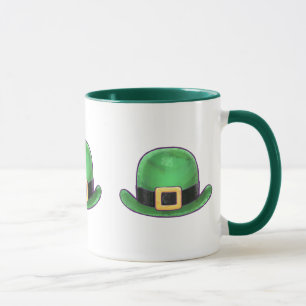 St Patrick's Day Green Derby Pet Mok