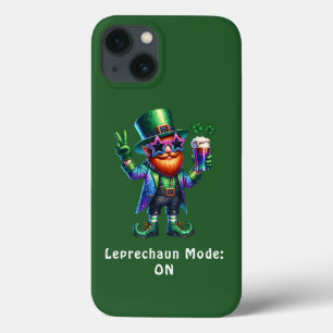 St. Patrick's day Green Leprechaun, grappige tekst Case-Mate iPhone Case