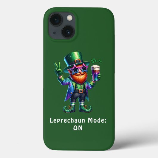 St. Patrick's day Green Leprechaun, grappige tekst Case-Mate iPhone Case (Achterkant)