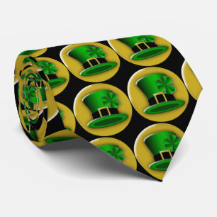 St Patrick's Day Green Leprechaun Pet Stropdas