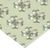 St. Patrick's Day Green Plaid Tafelloper (Hoek)