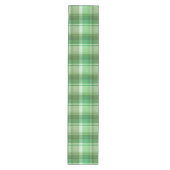 St. Patrick's Day Green Plaid Tafelloper (Voorkant)