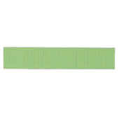 St. Patrick's Day Green Plaid Tafelloper (Horizontaal)