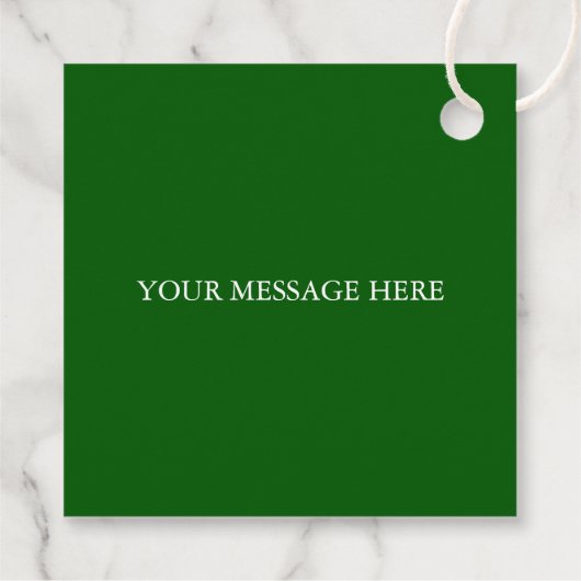 St. Patrick's Day Green Rainbow & Pot of God Bedankjes Labels (Achterkant)