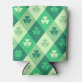 St Patricks Day Green Shamrock Clover Blikjeskoeler (Voorkant)