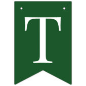 St. Patrick's Day Green Shamrock Clover Eenvoudig Vlaggetjes (Tweede vlag)