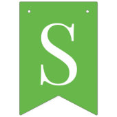 St. Patrick's Day Green Shamrock Clover Eenvoudig Vlaggetjes (Eerste vlag)