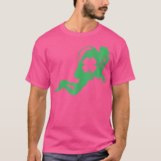 St Patrick's Day Green Shamrock duiker T-shirt