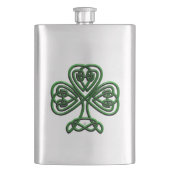 St Patricks Day Green Shamrock Flacon (Voorkant)