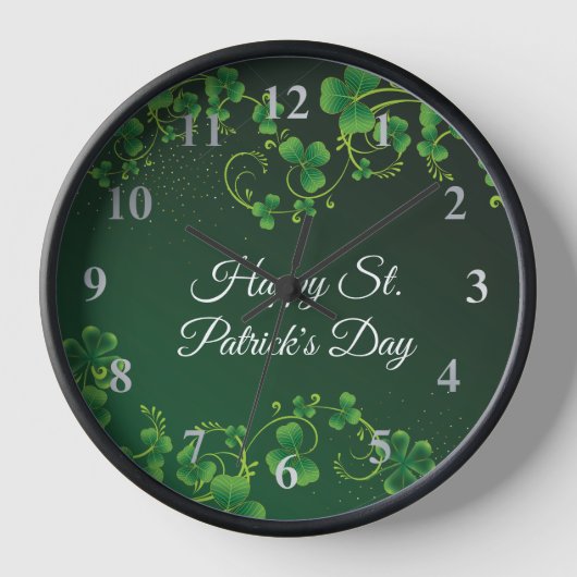 St. Patrick's Day Green Shamrock Vine Irish Party (Voorkant)